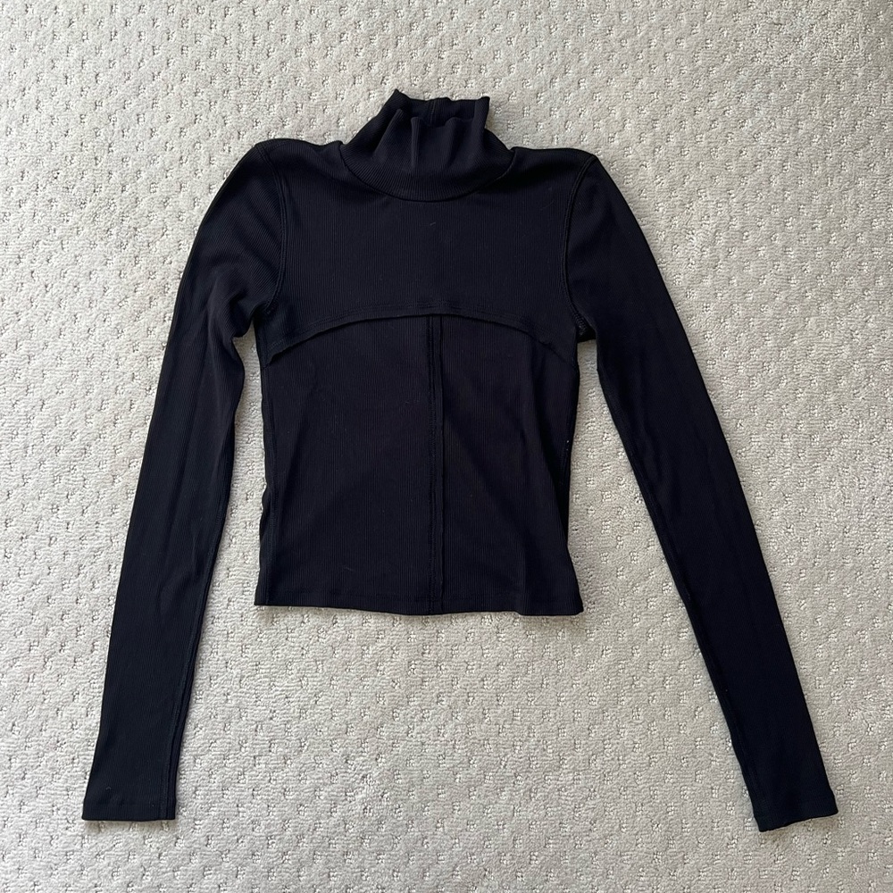 Aritzia cropped turtleneck